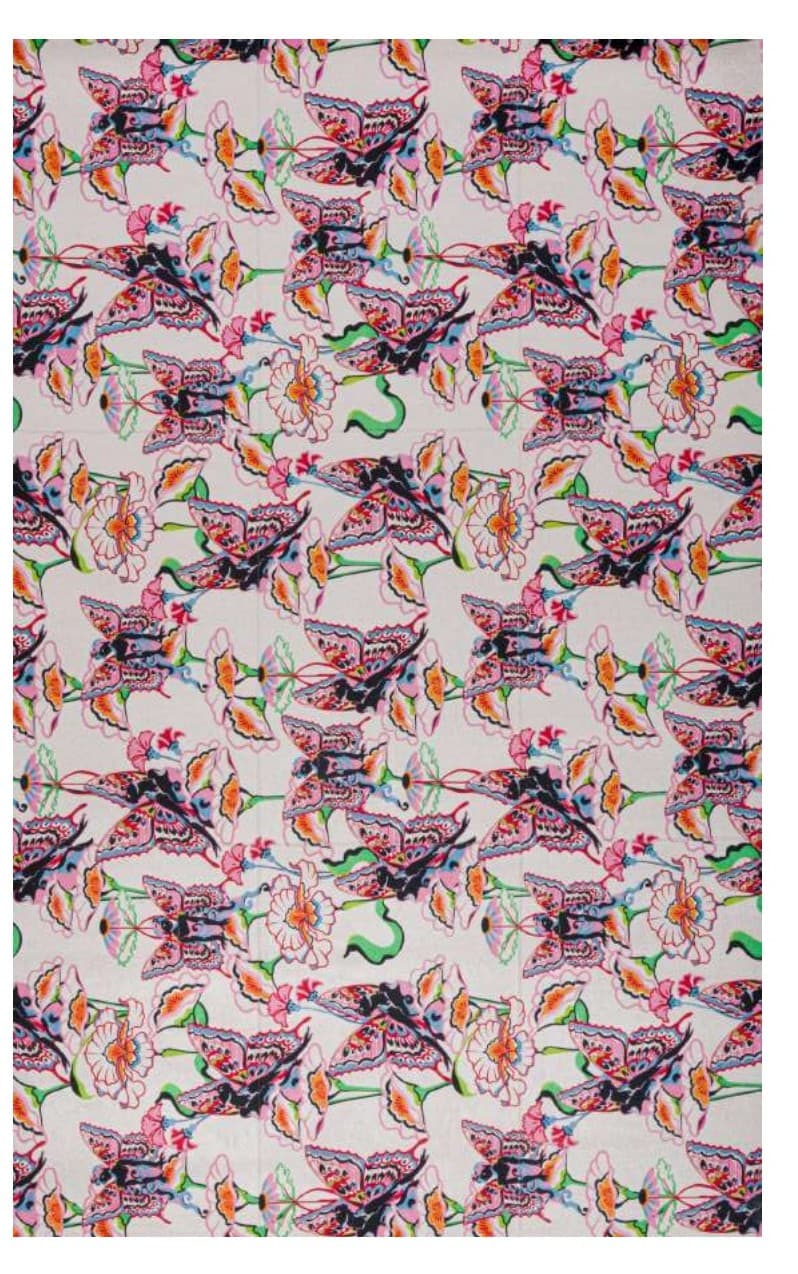 Tapete Borboleta Art Nouveau